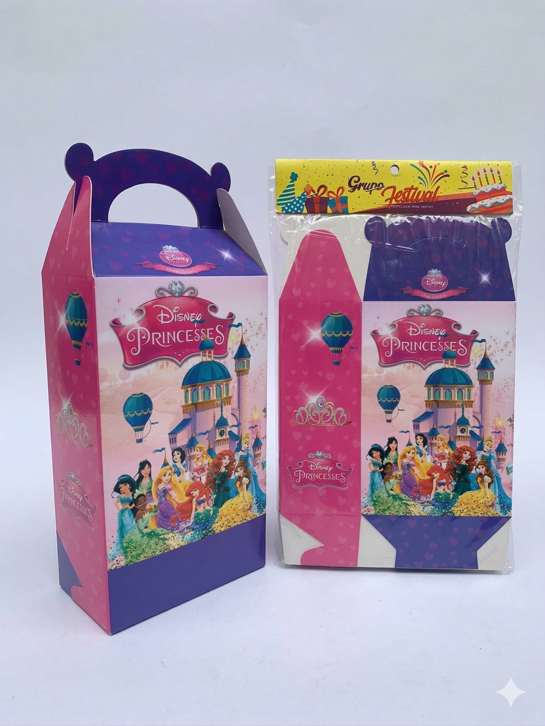 Set de 12 Cajas Sorpresa - Fiesta Princesas Disney