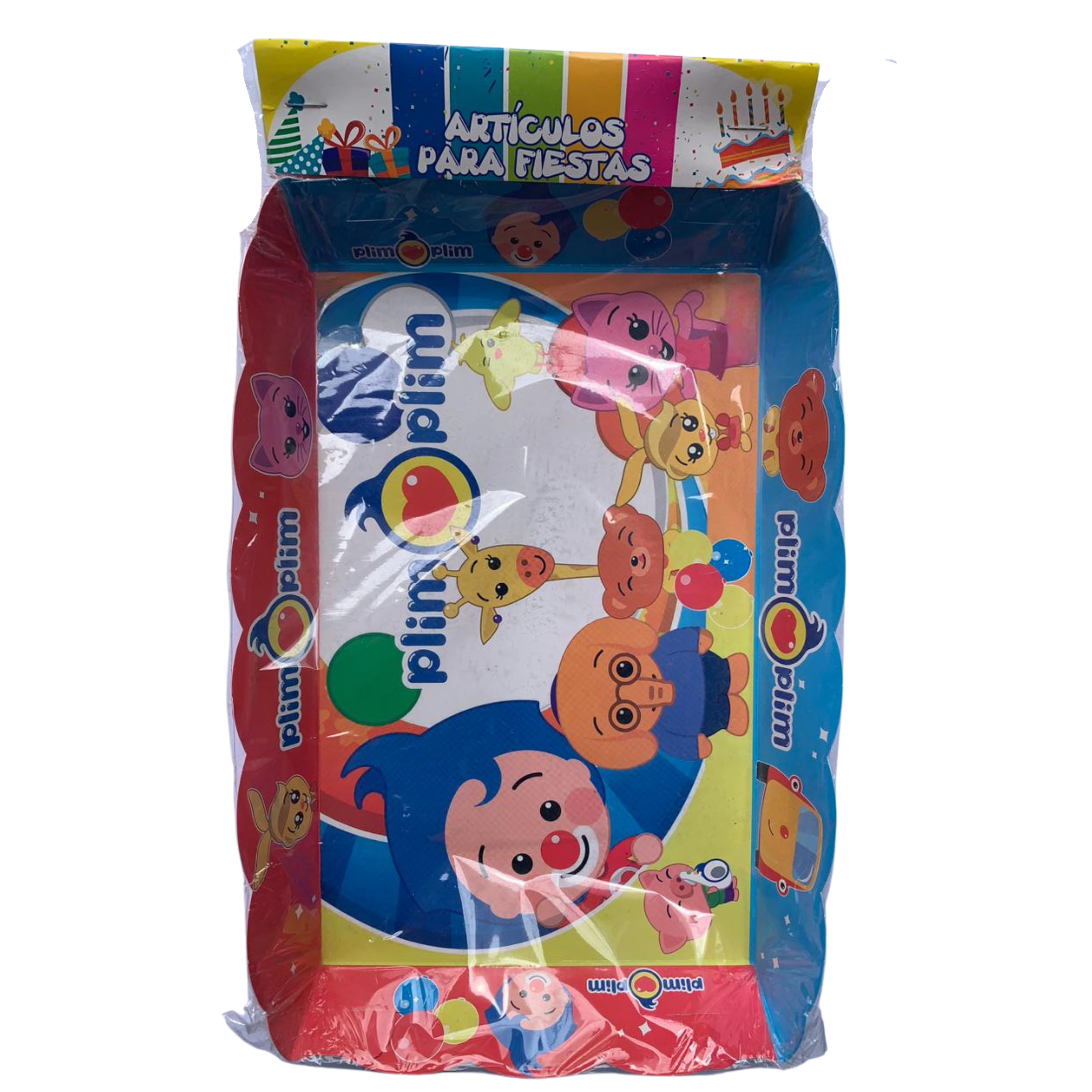 Paquete de 4  Bandejas para bocaditos - Fiesta Plim Plim