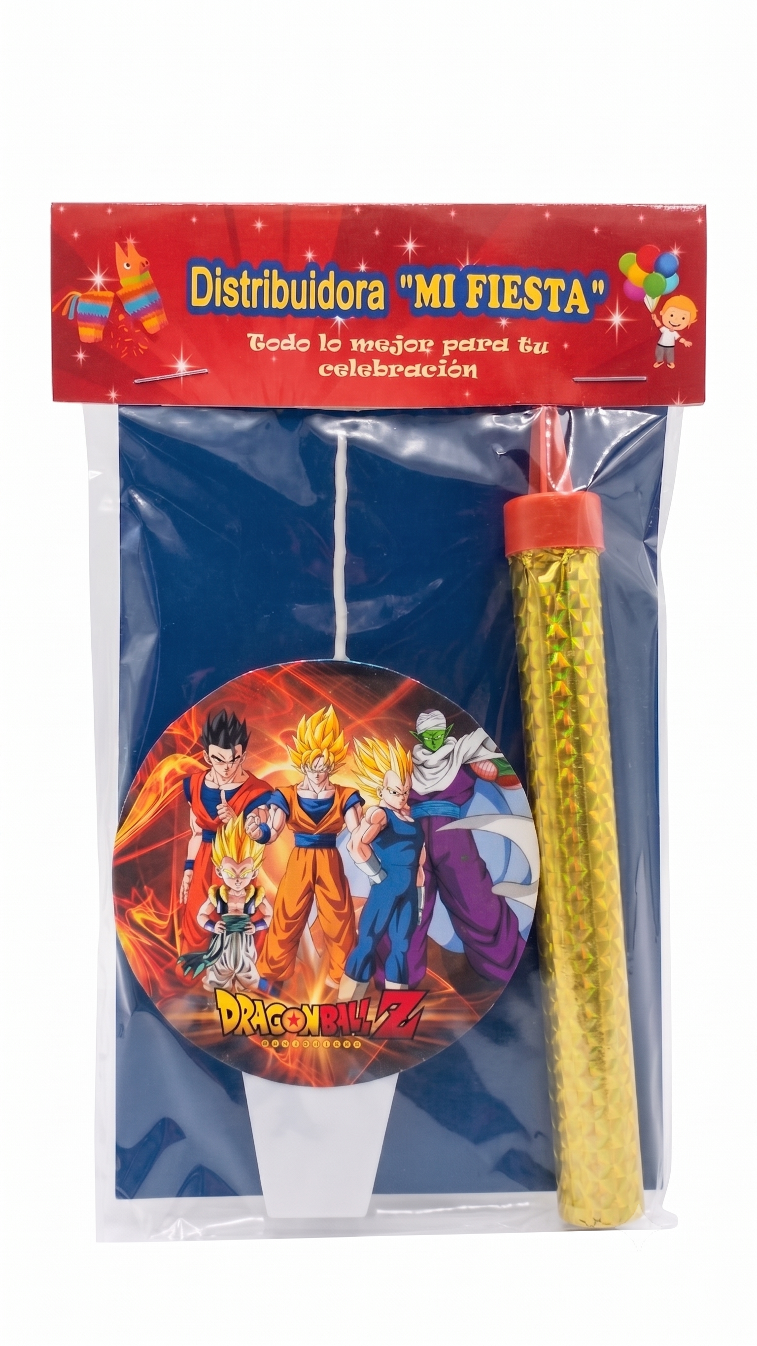 Vela de Cumpleaños - Dragon Ball Z