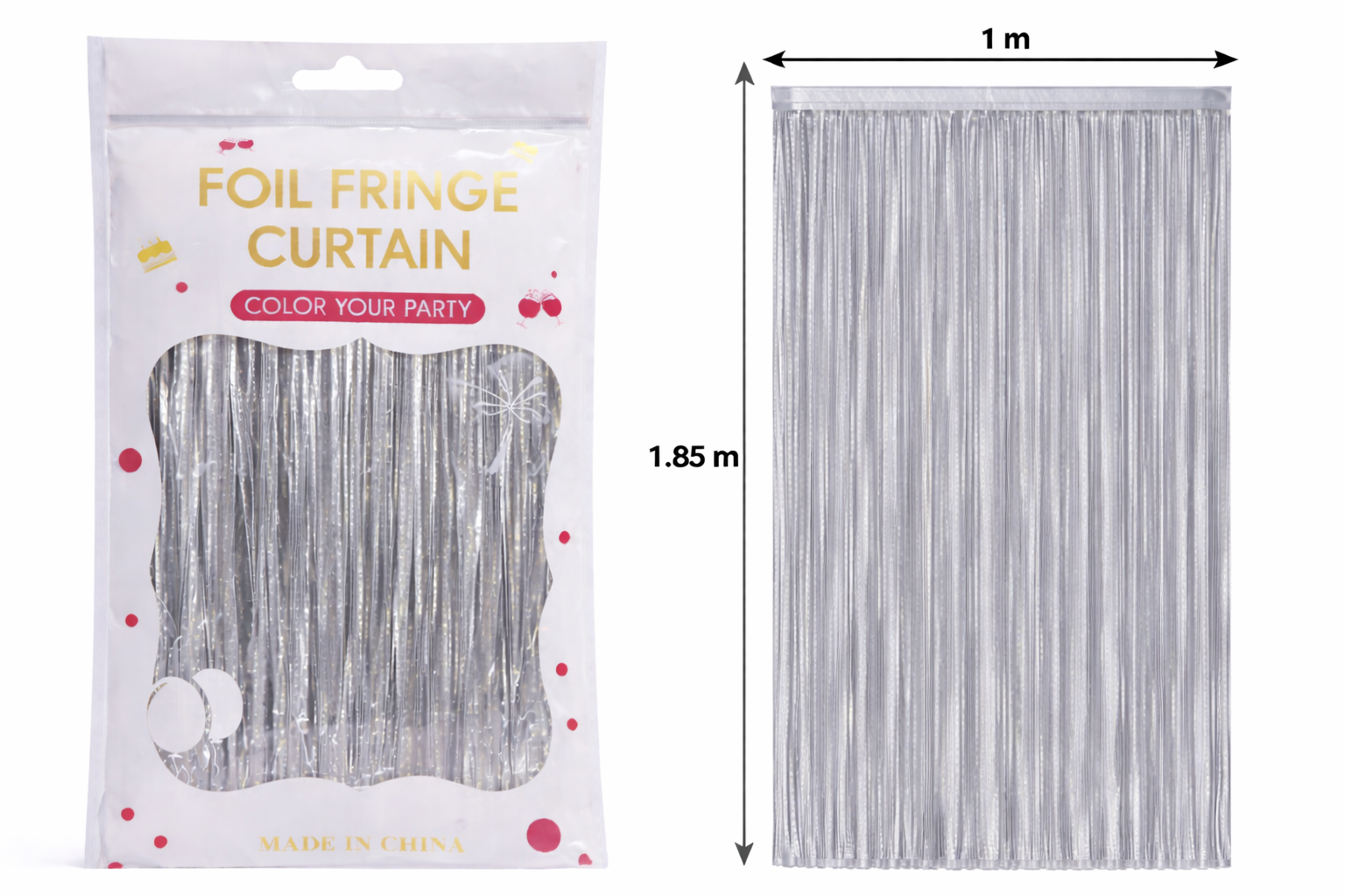 Cortina Metalica - Plata