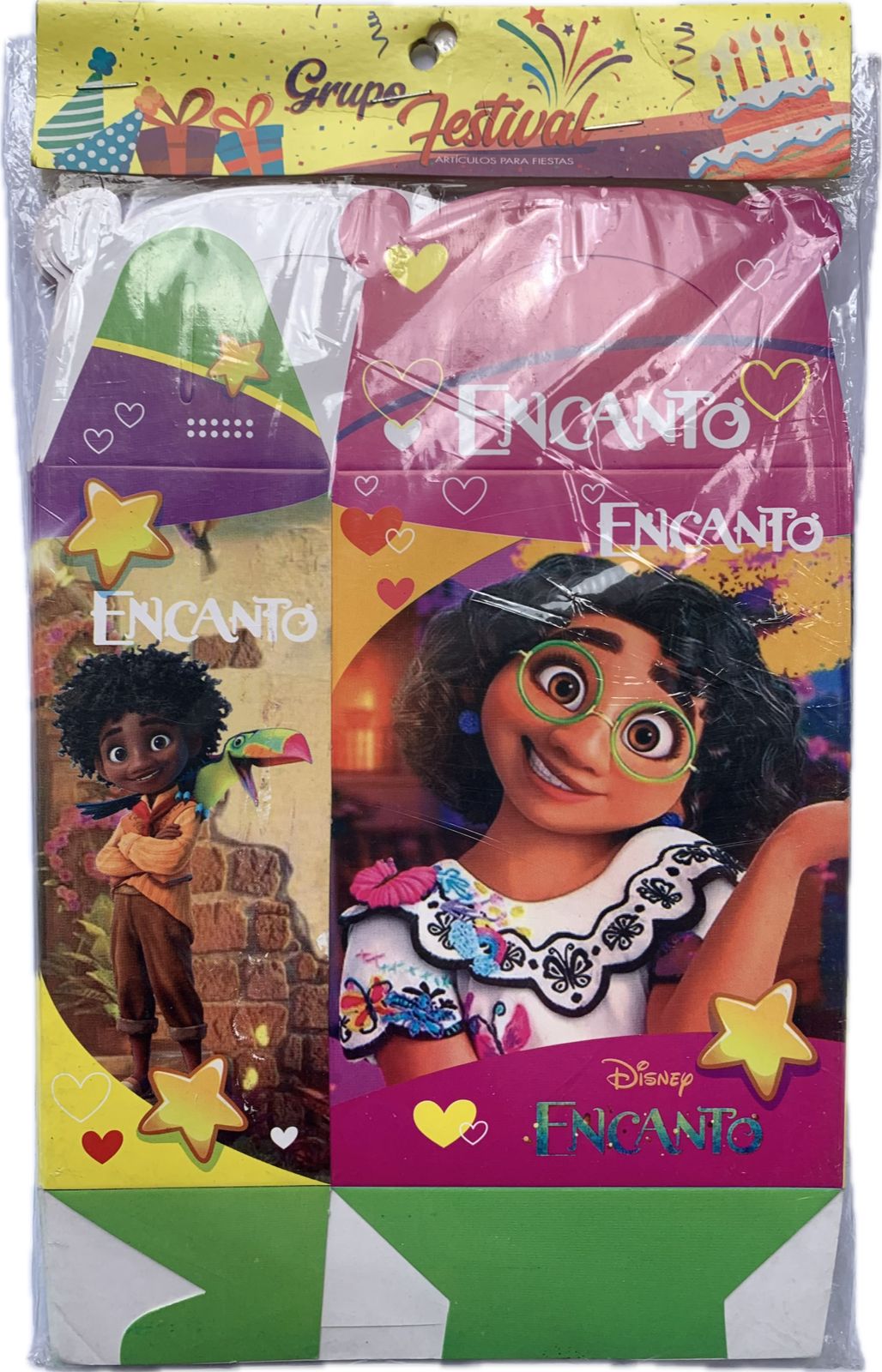 Paquete de 12 cajas sorpresa Fiesta Encanto