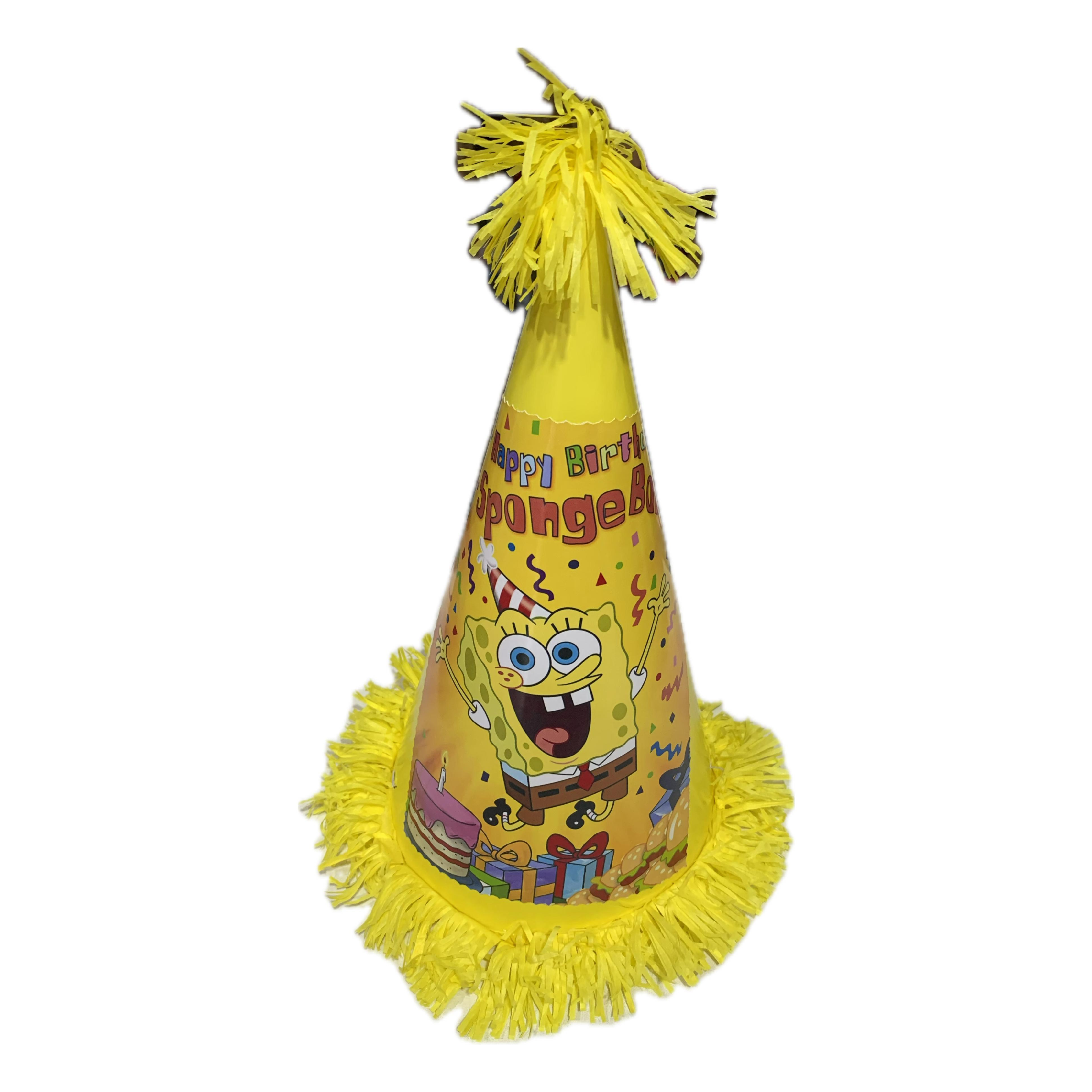 Gorro de Cumpleaños Bob Esponja