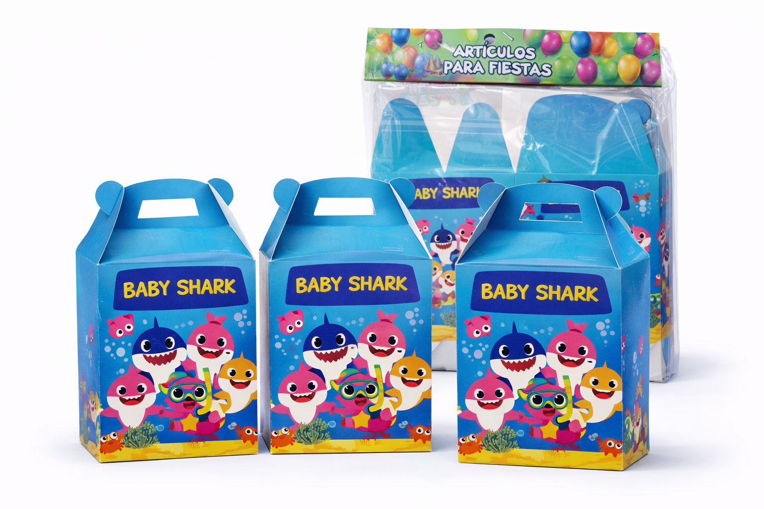 Cajas sorpresa Baby Shark x 12 unidades
