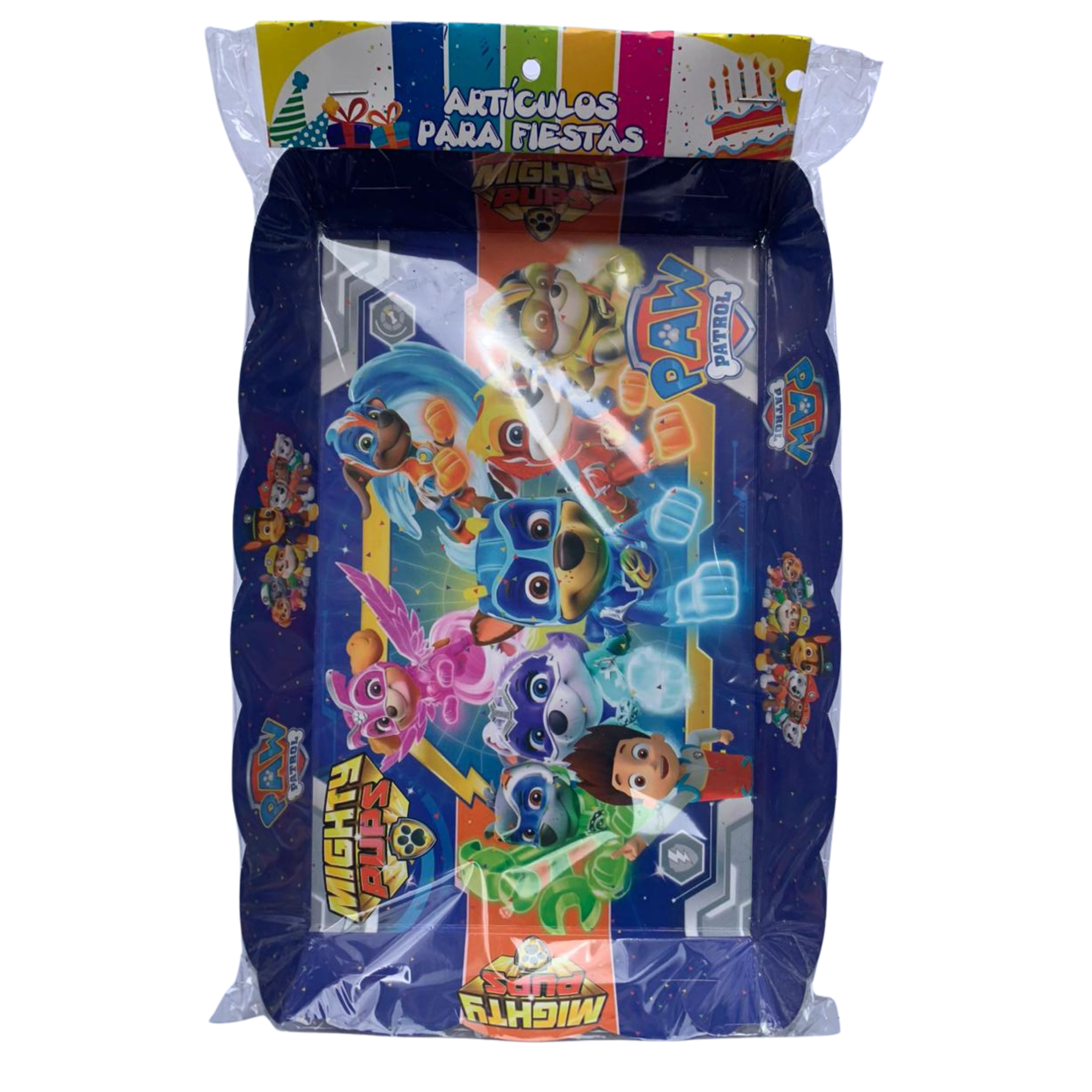 Set de 4 Bandejas para bocaditos - Fiesta Paw Patrol