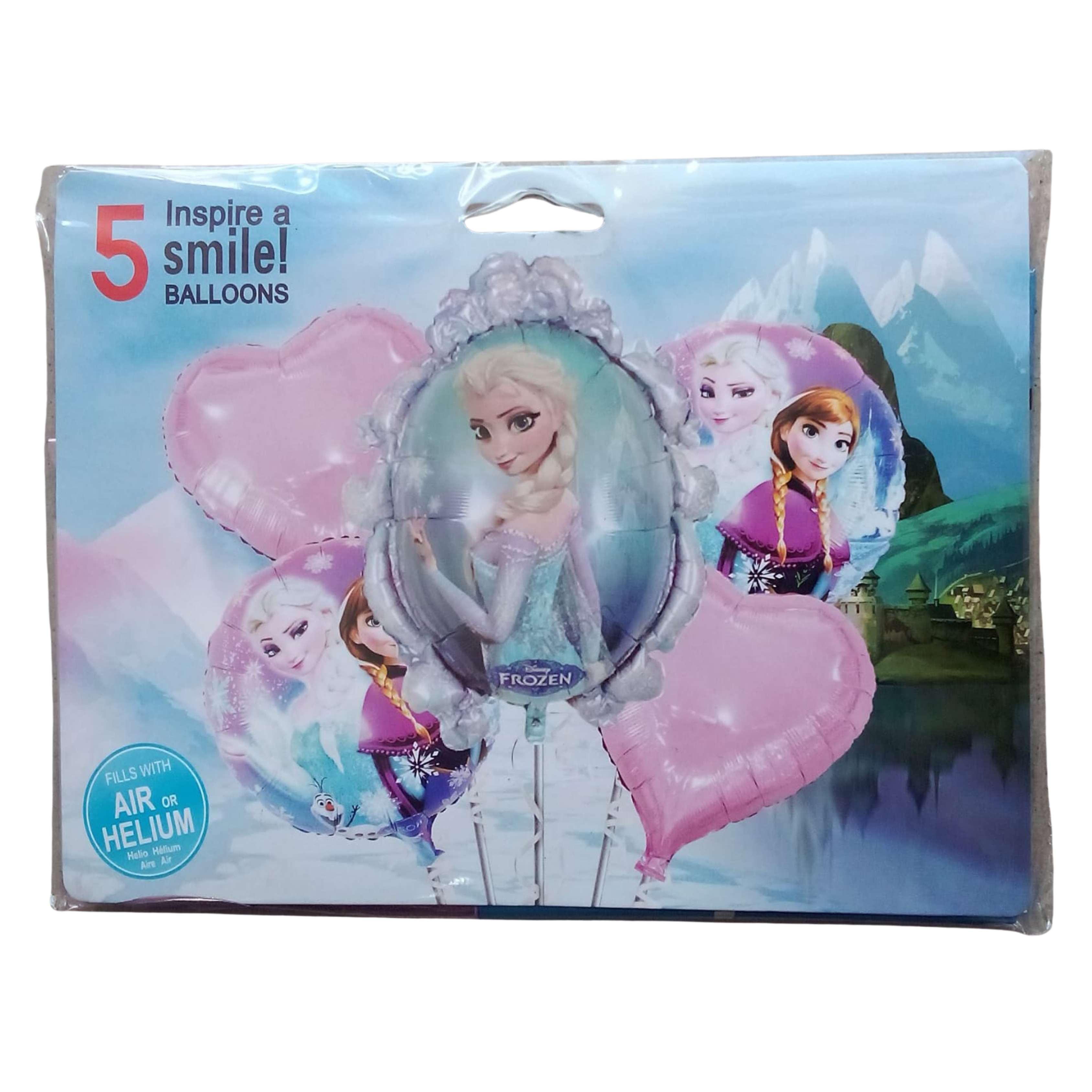 Bouquet de 5 Globos Frozen