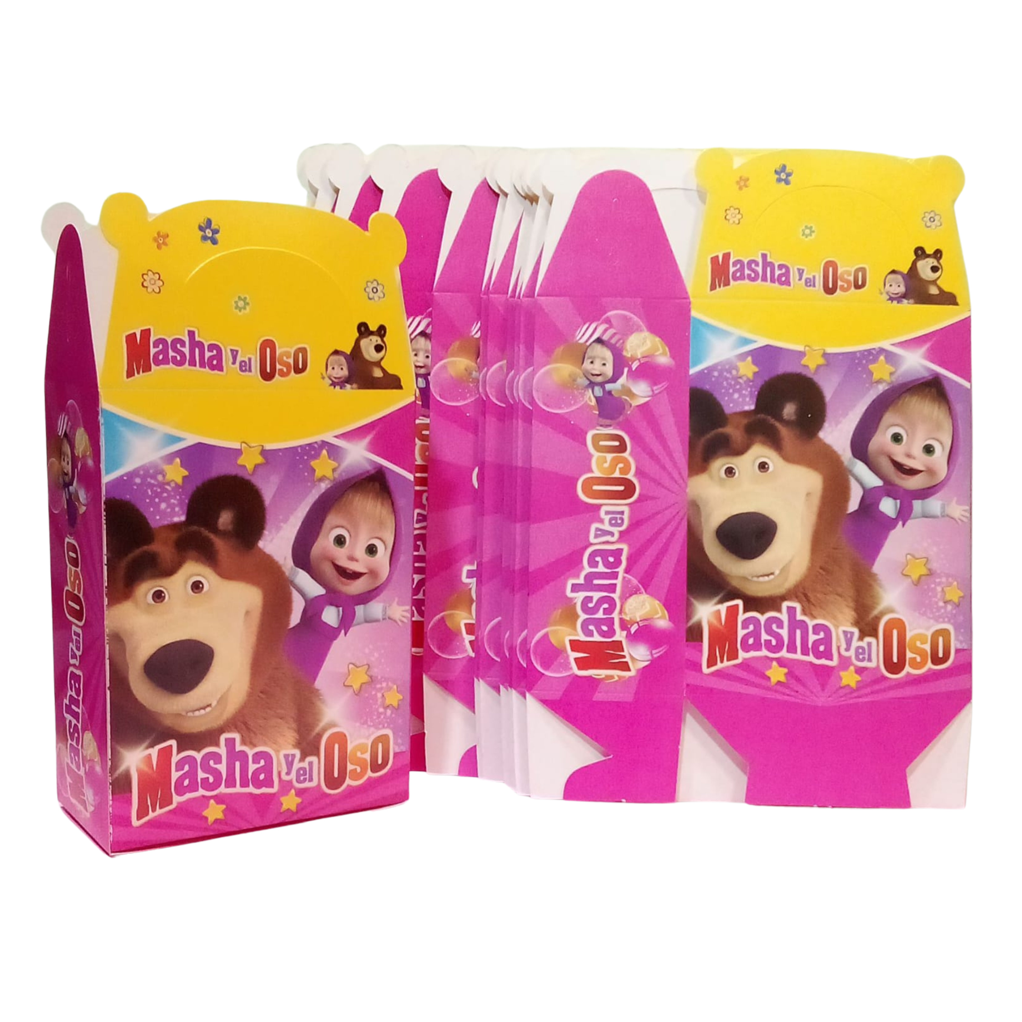 Cajas Sorpresa Masha y el Oso - Paquete de 12 Unidades