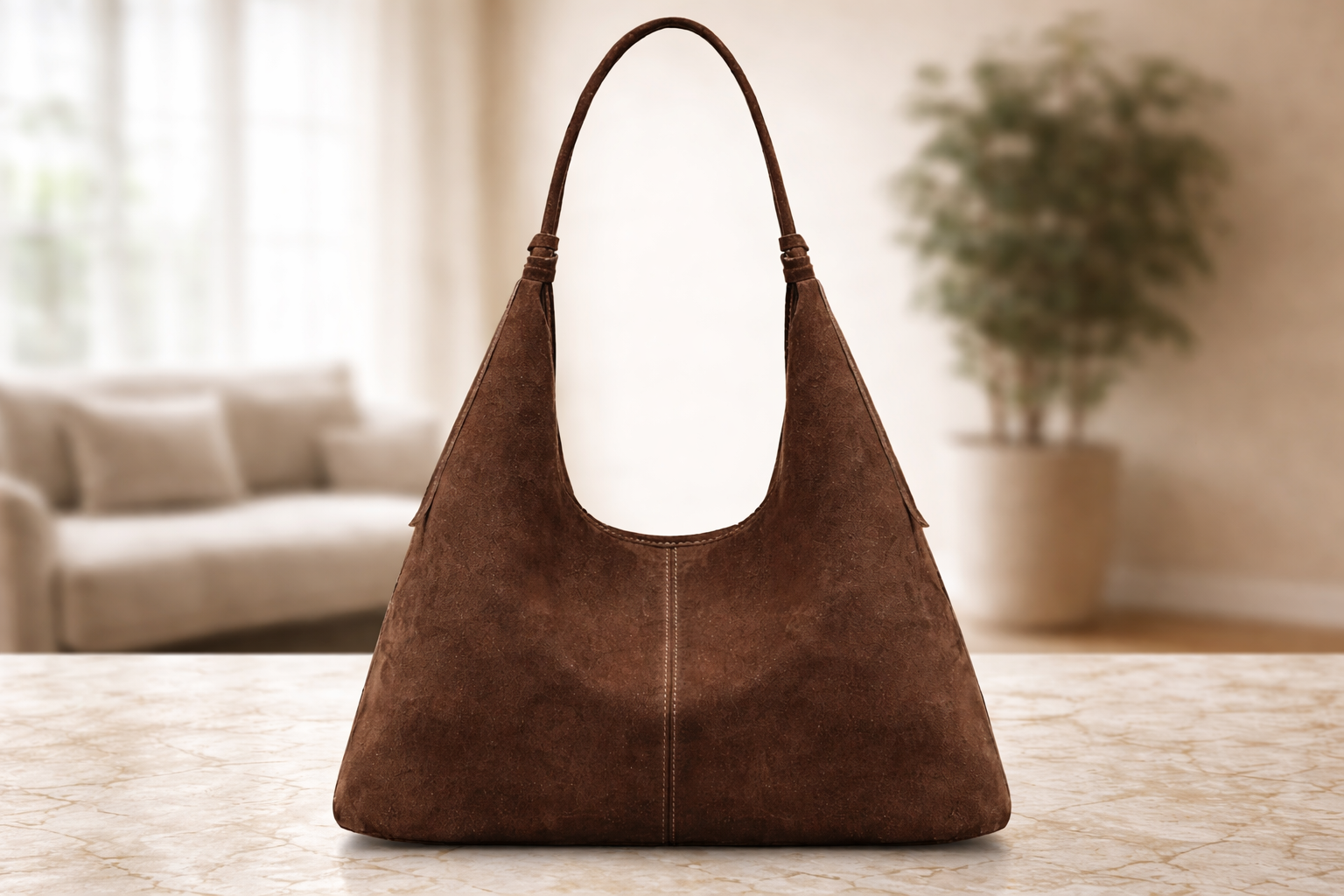 befen Genuine Leather Slouchy Hobo Purses