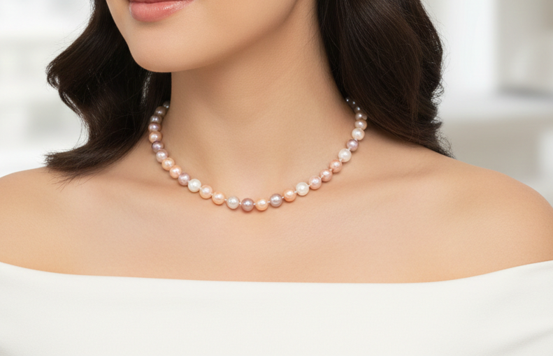 The Pearl Source Freshwater Pearl Necklace