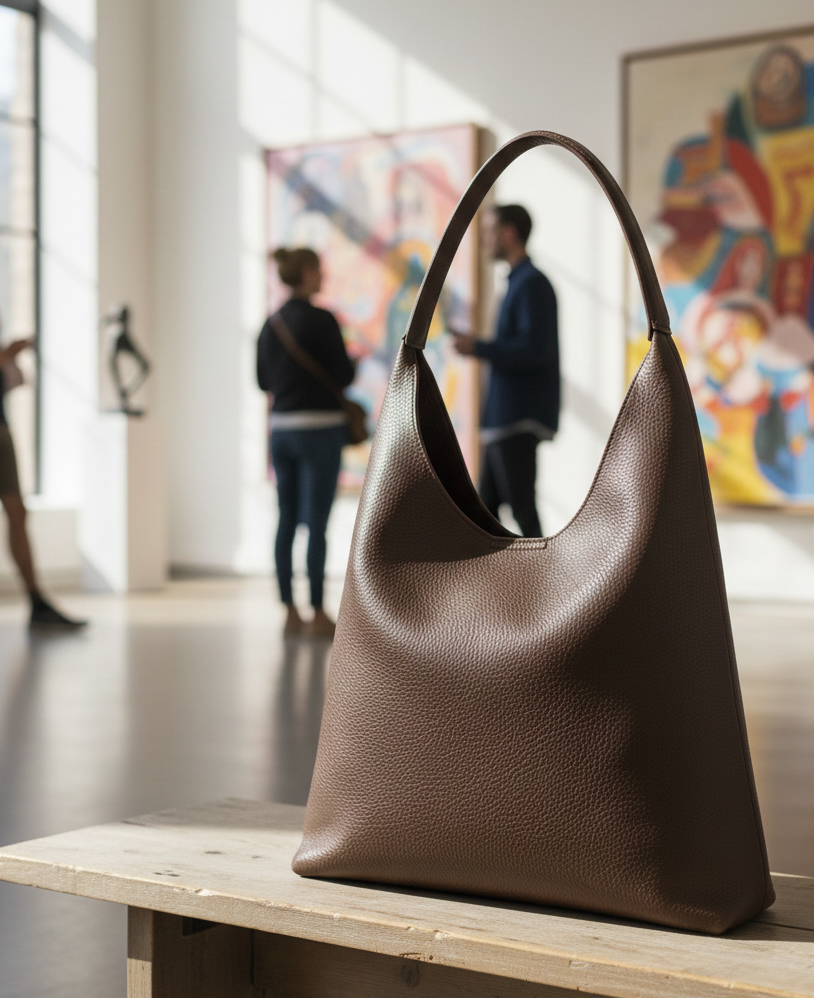 Hobo Bags for Women Soft Vegan Leather Shoulder Handbag Slouchy Tote Purses