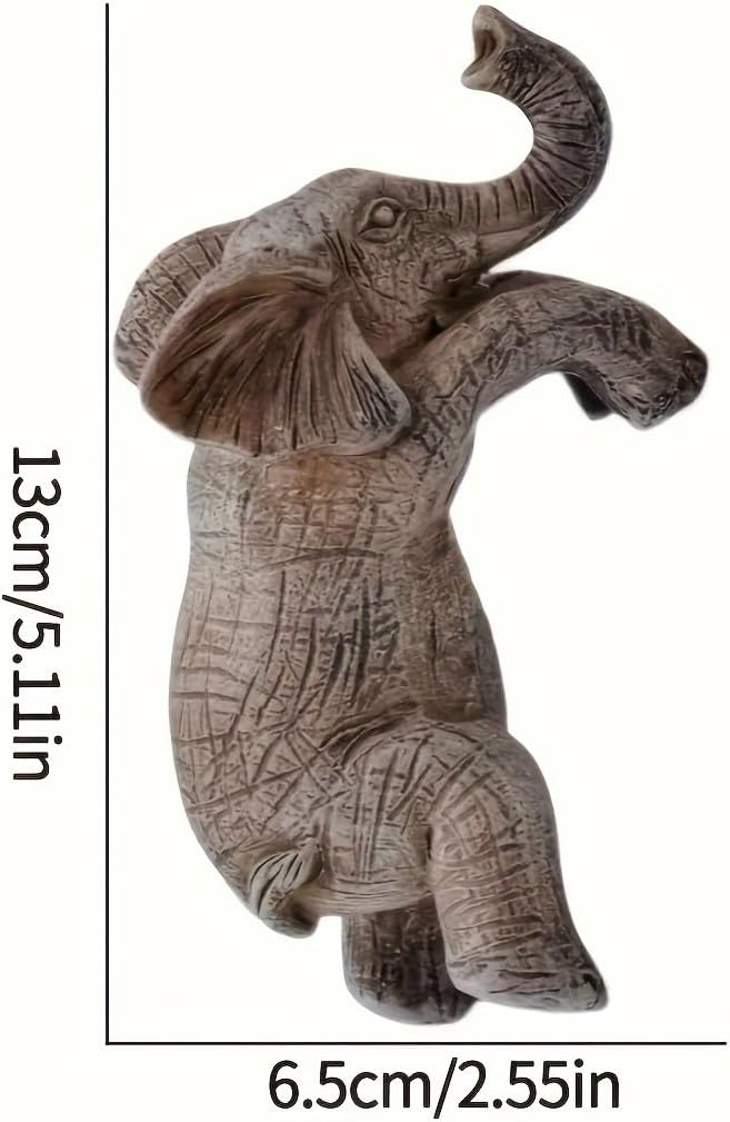 Adorable Hanging Elephant Statue
