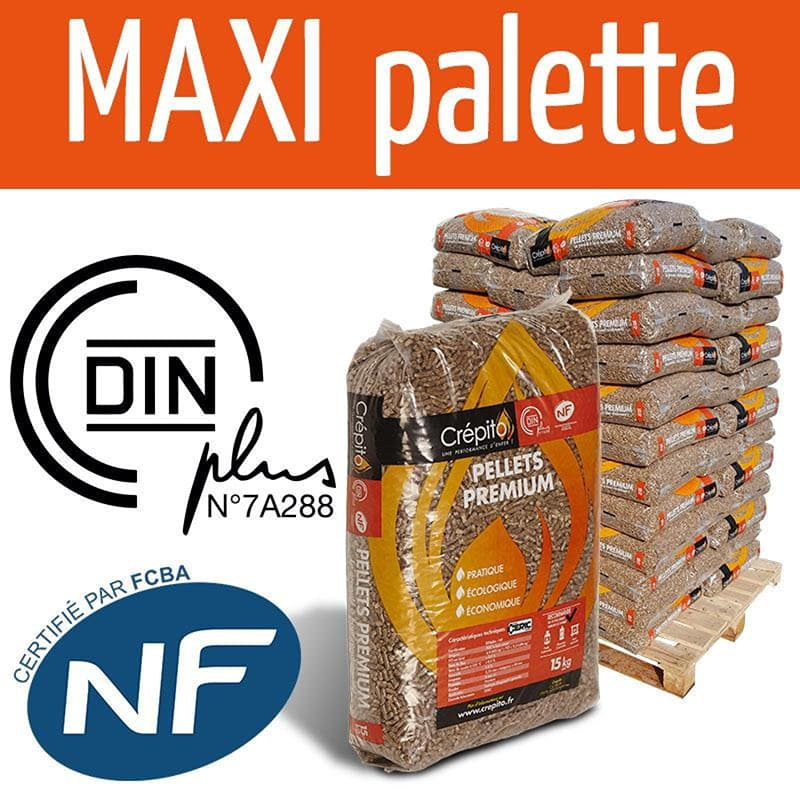 Palete Maxi Pellets Premium
