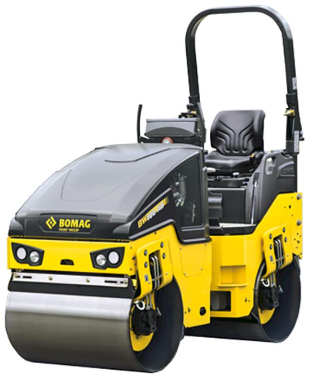 VIBRATORY ROLLER, 47 IN. SMOOTH DRUM