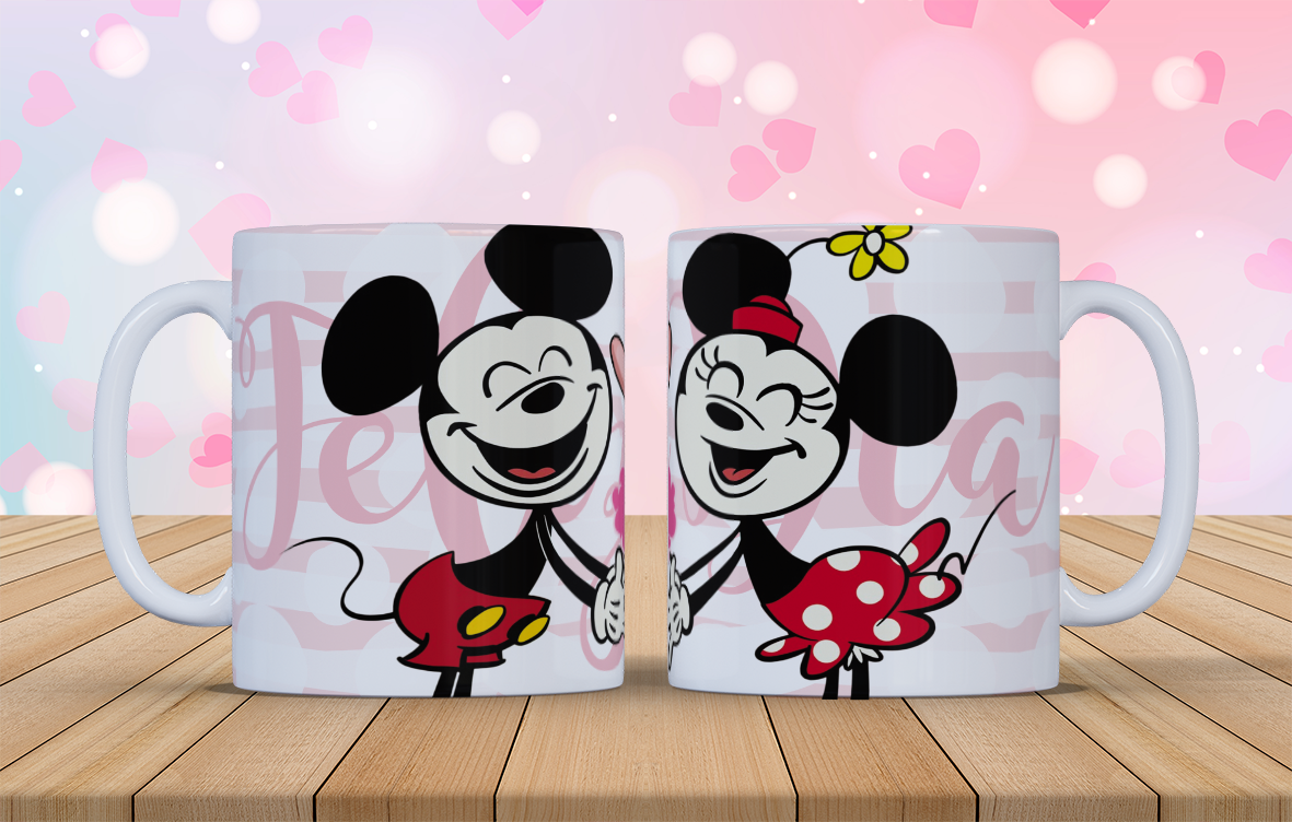Tazas San Valentín Disney III
