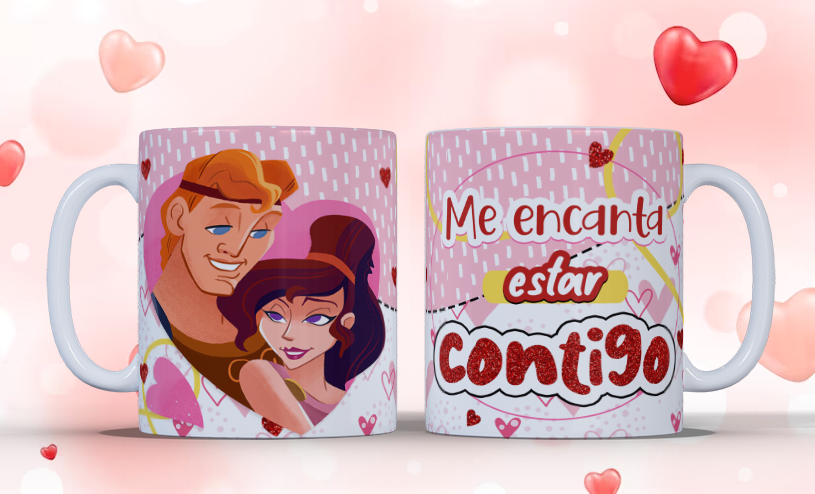 Tazas San Valentín Disney