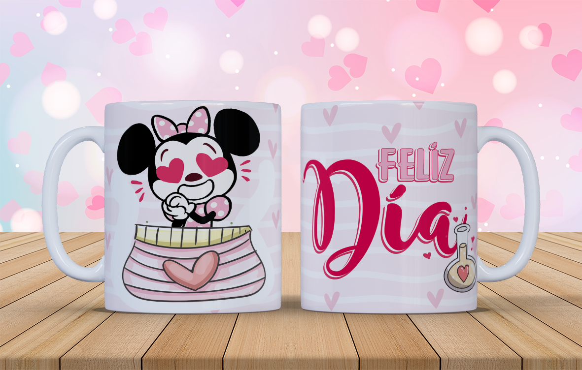 Tazas San Valentín Disney III