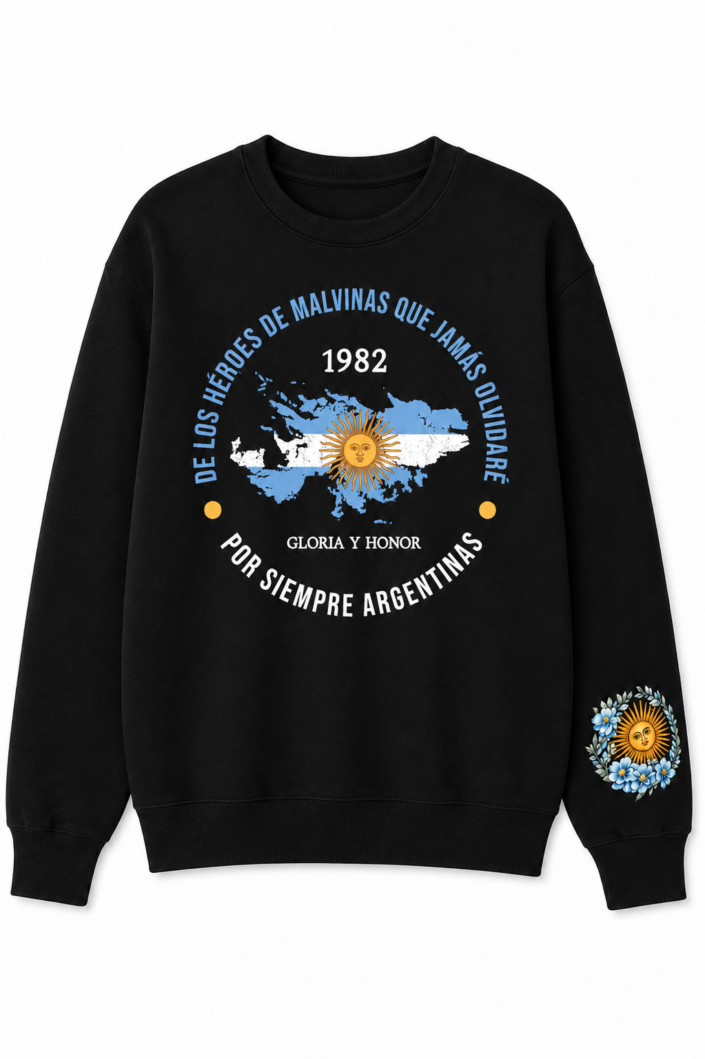 Buzo Argentina Nunca Olivdaré 