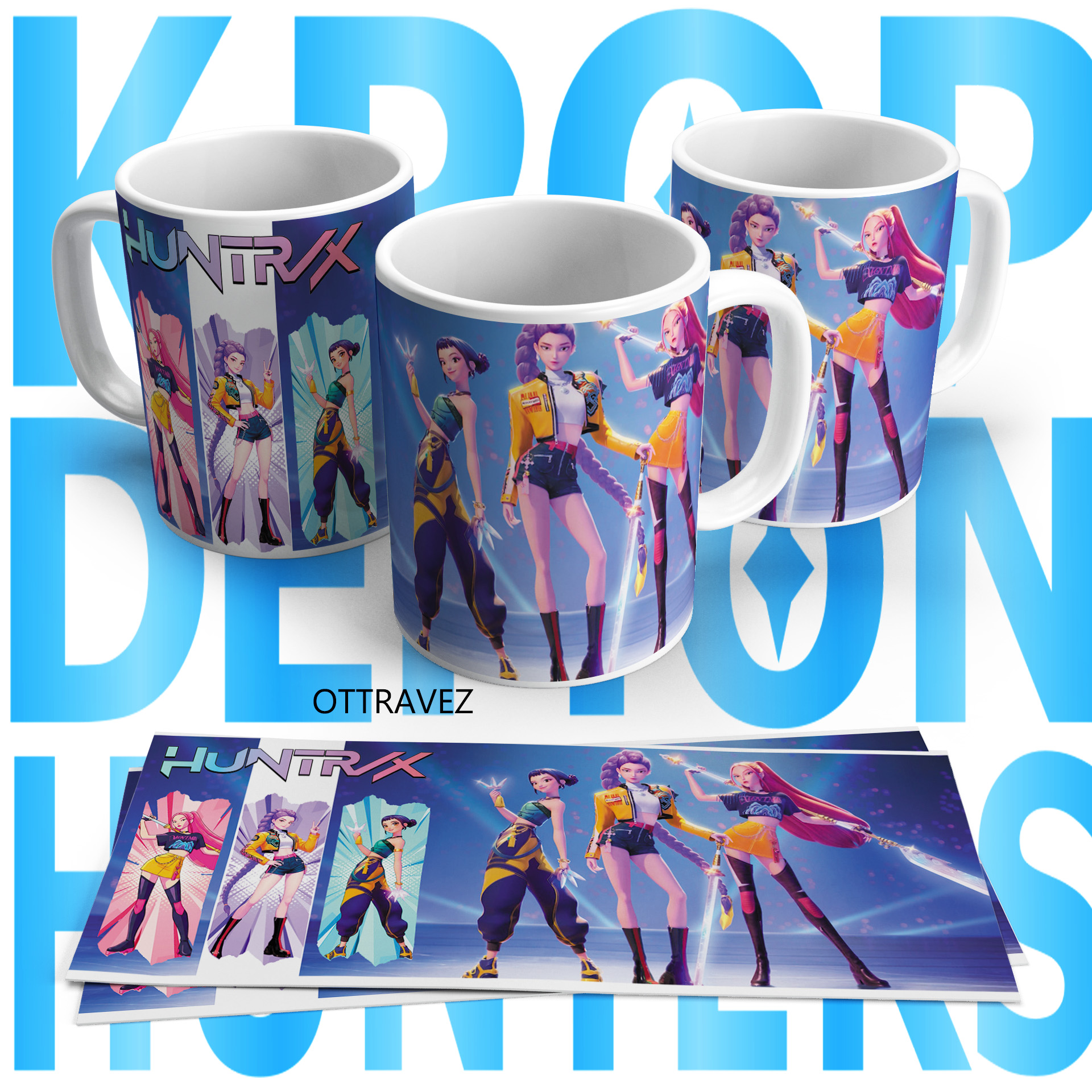 Tazas K-POP Hunter 