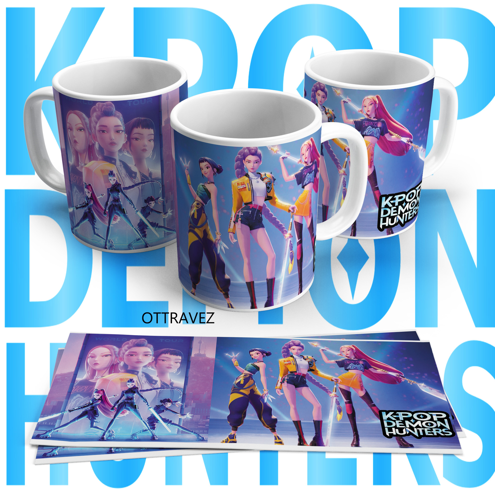 Tazas K-POP Hunter 