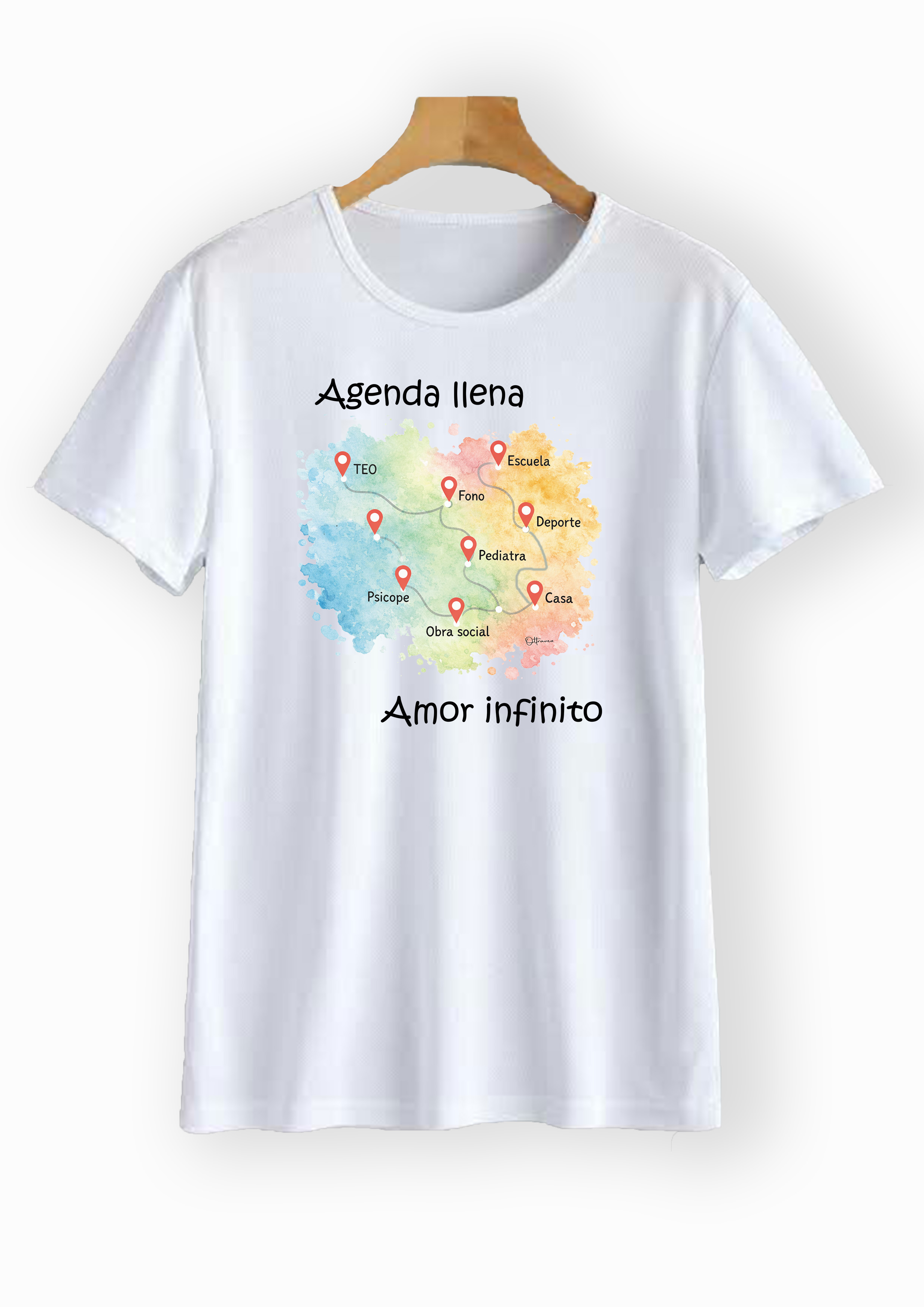 Remera GPS Inclusivo