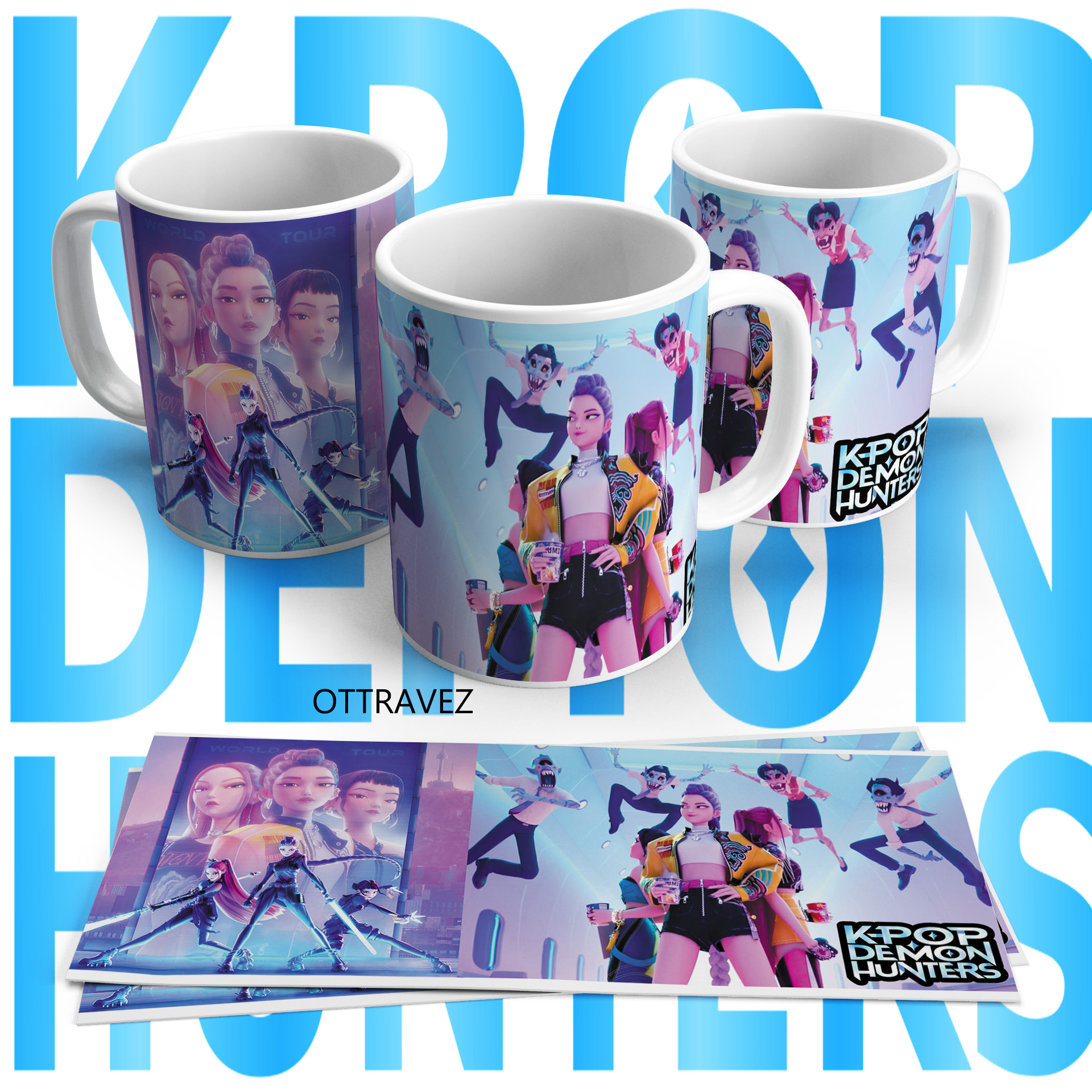 Tazas K-POP Hunter 