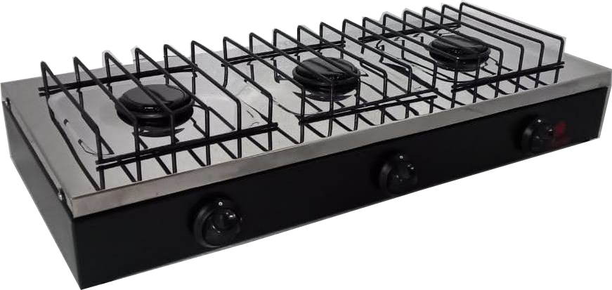 Estufa a Gas De 3 Puestos