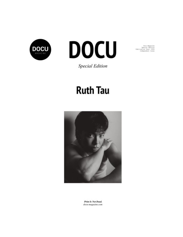 DOCU Magazine Special Edition - Ruth Tau (Hand Signed)