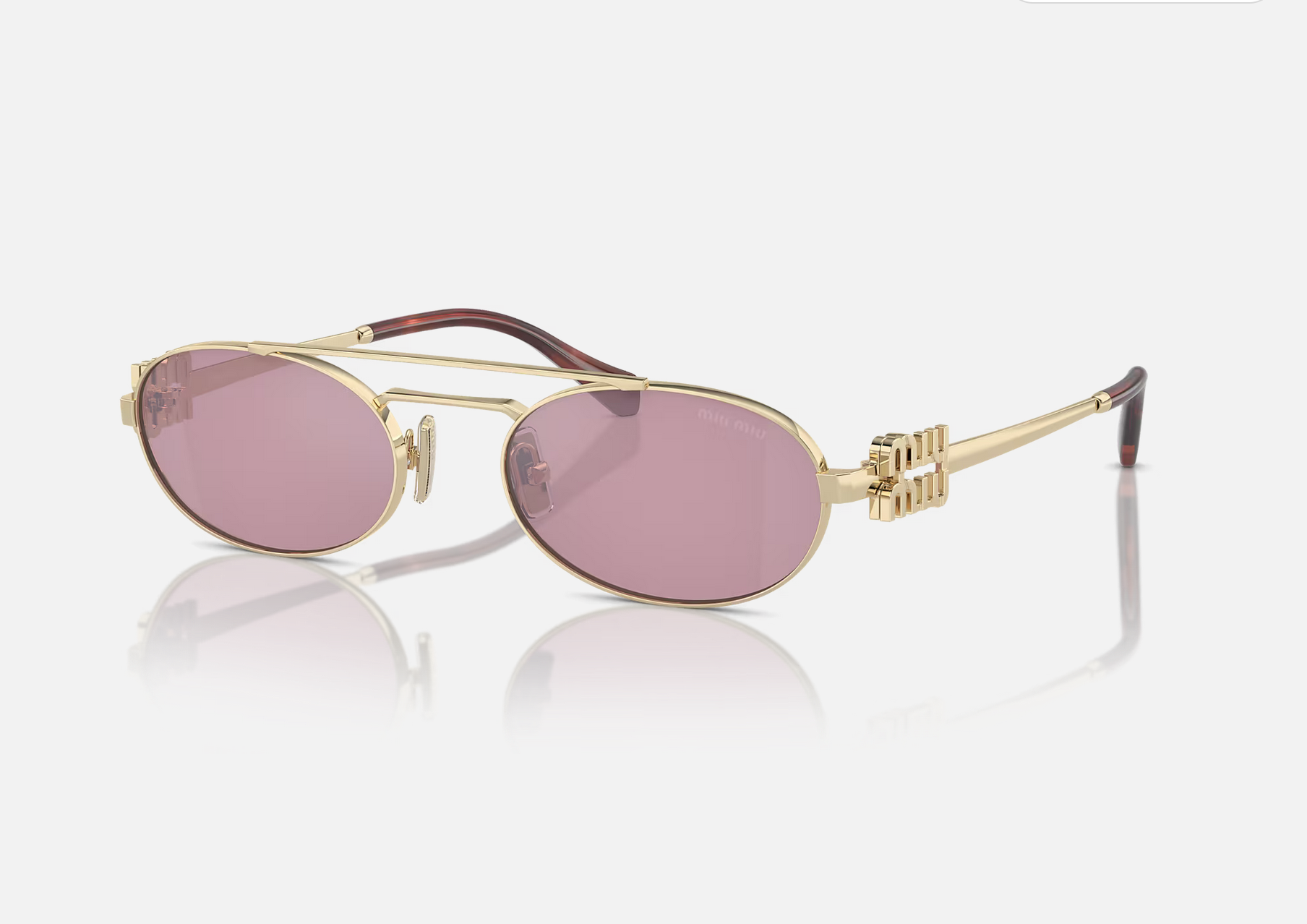 Miu Miu Oval Shape Pink