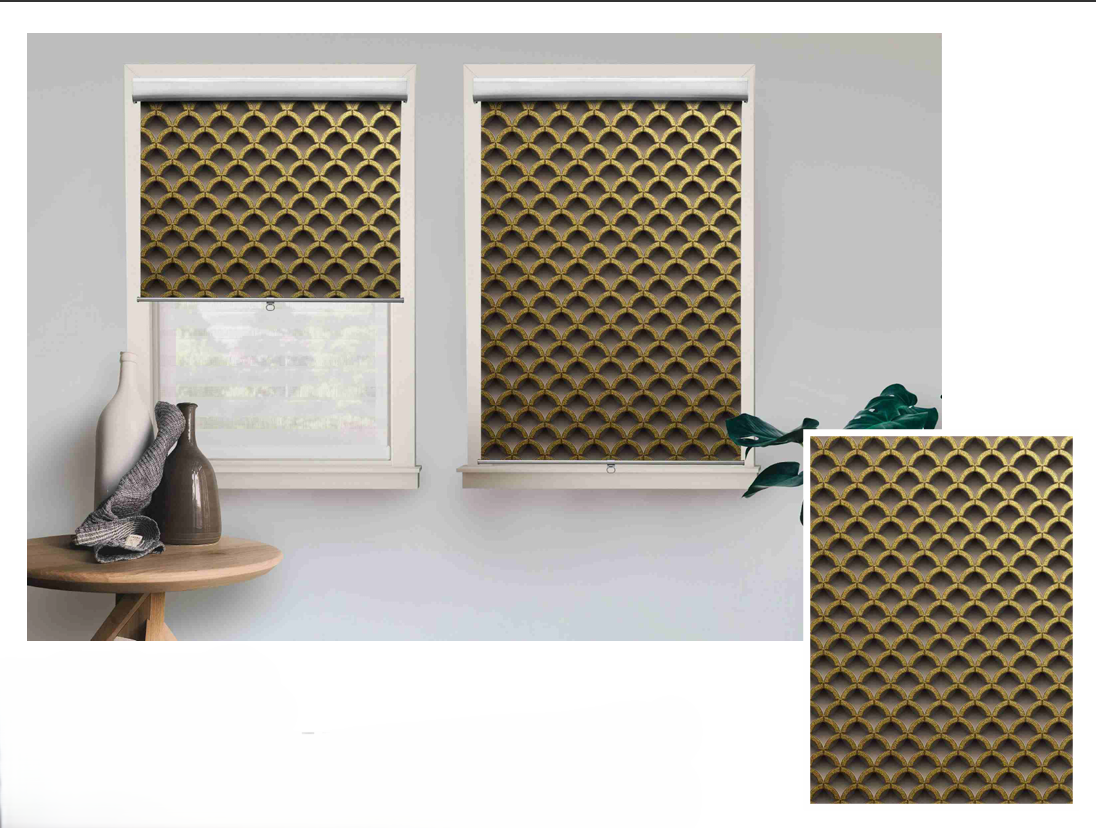 Deco Fan Elegance Roller Blind