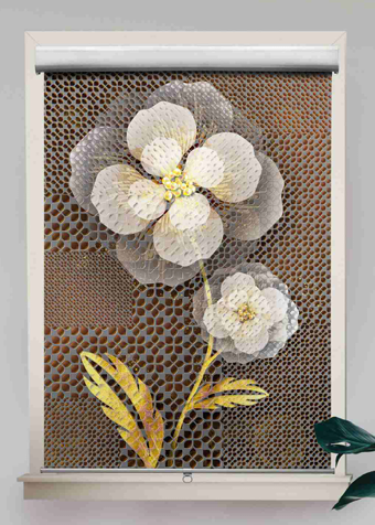 Floral Designer Roller Blind
