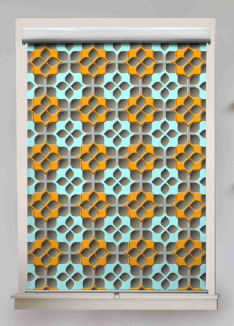 Designer Motorized Roller Window Blinds