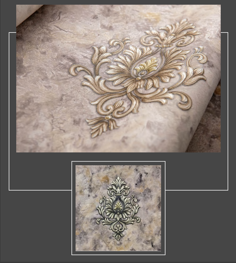 PVC Vinyl Wall Papers Wallpaper for Room Decoration