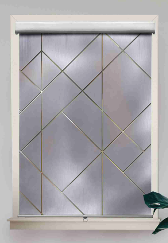 Zimmer Silver Roller Blinds 