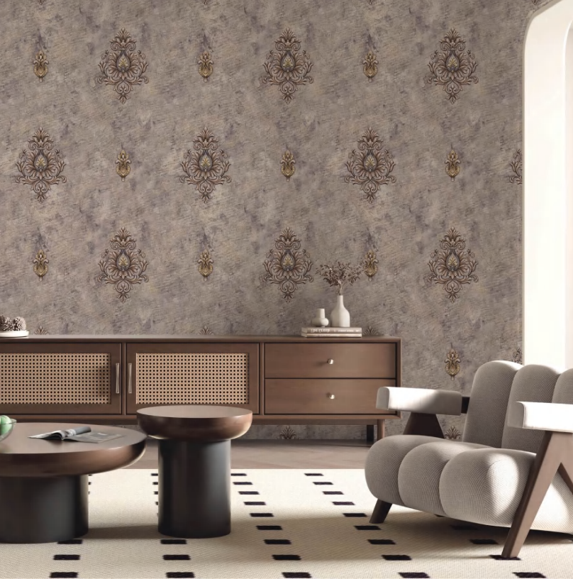 PVC Vinyl Wall Papers Wallpaper for Room Decoration