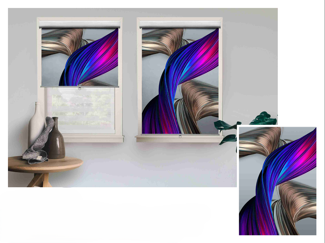 Abstract Art Roller Blinds