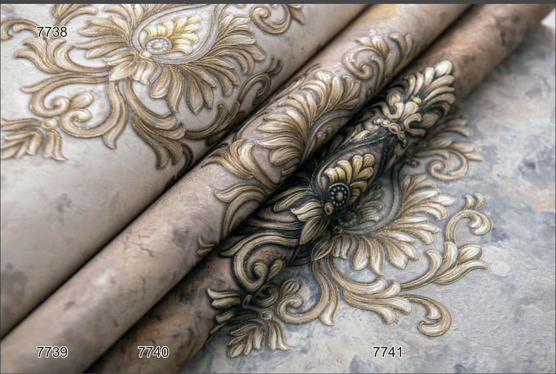 PVC Vinyl Wall Papers Wallpaper for Room Decoration