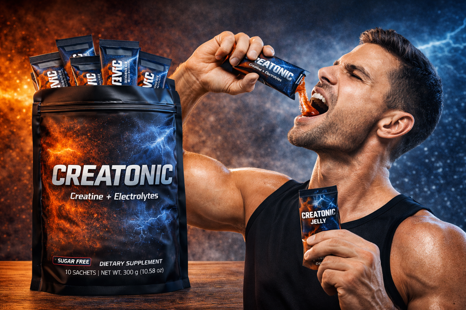 Creatonic Jelly Sachets