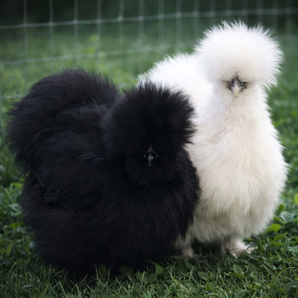 Silkie chicks