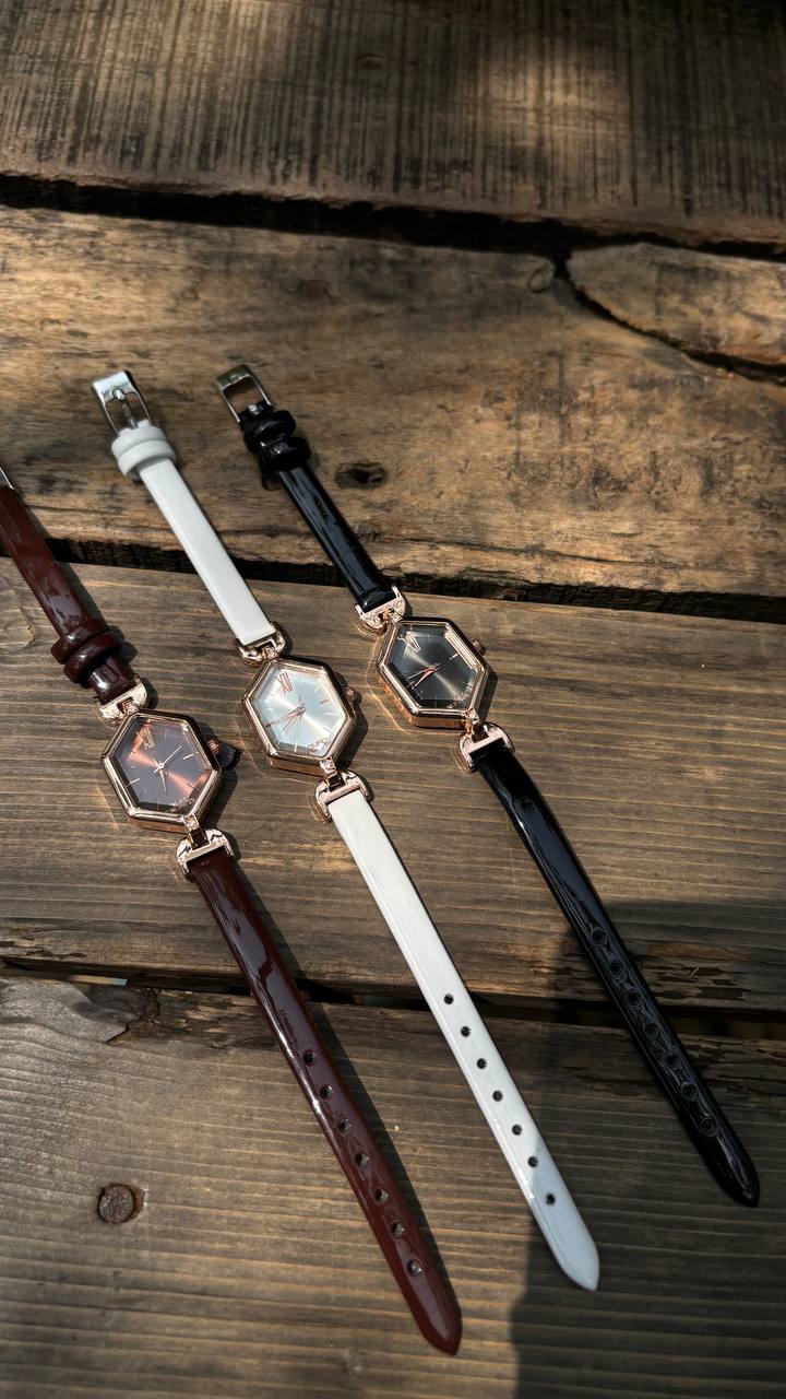  Sunlifex Hexagonal Women's Vintage Watch