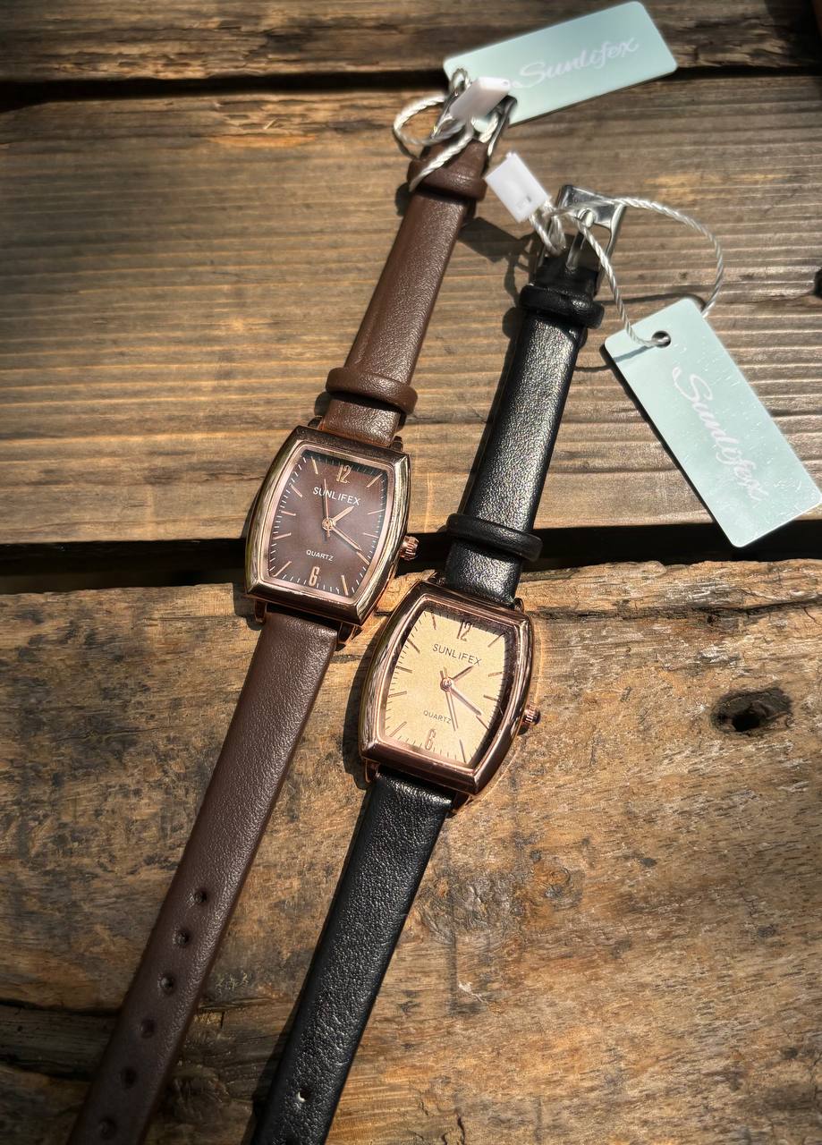 Sunlifex Vintage Leather Strap Watches