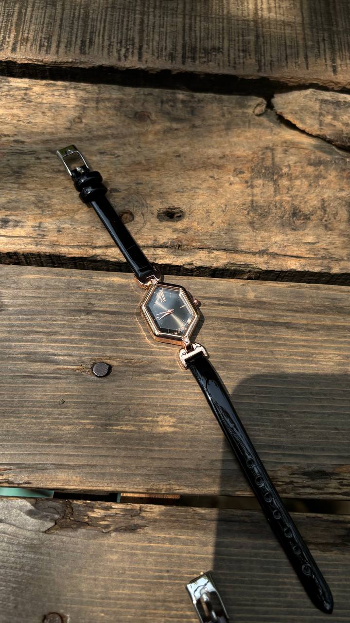  Sunlifex Hexagonal Women's Vintage Watch
