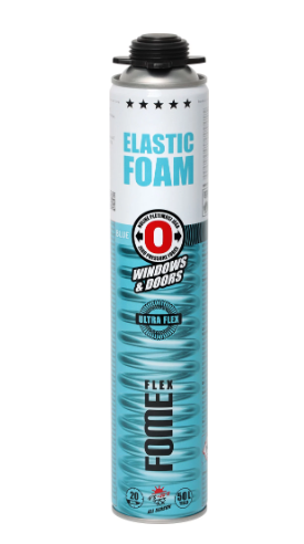 FOME FLEX ZERO PRESSURE W&D ELASTIC FOAM ypač elastingos montavimo putos