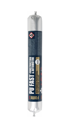 FOME FLEX PU FAST HM CONSTRUCTION & AUTOMOTIVE, balta, 600 ml