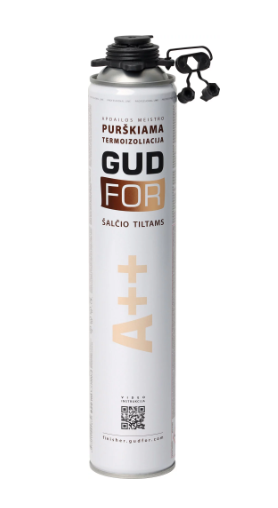 Gudfor A++ purškiama termoizoliacija šalčio tiltams
