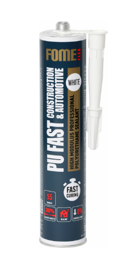FOME FLEX PU FAST HM CONSTRUCTION & AUTOMOTIVE, balta, 310 ml