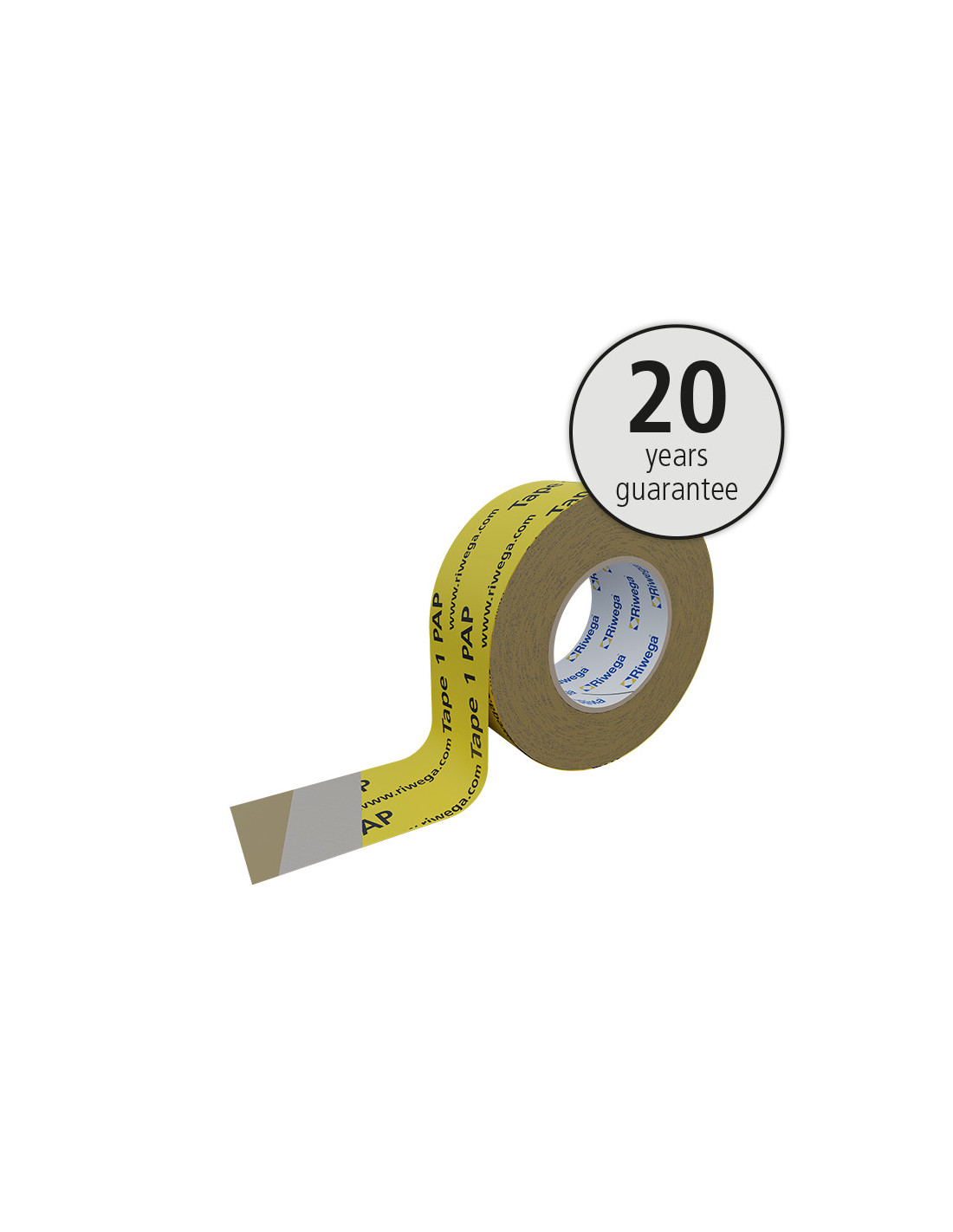Klijavimo juosta USB Tape 1 PAP geltona RIWEGA, 60mm 25m