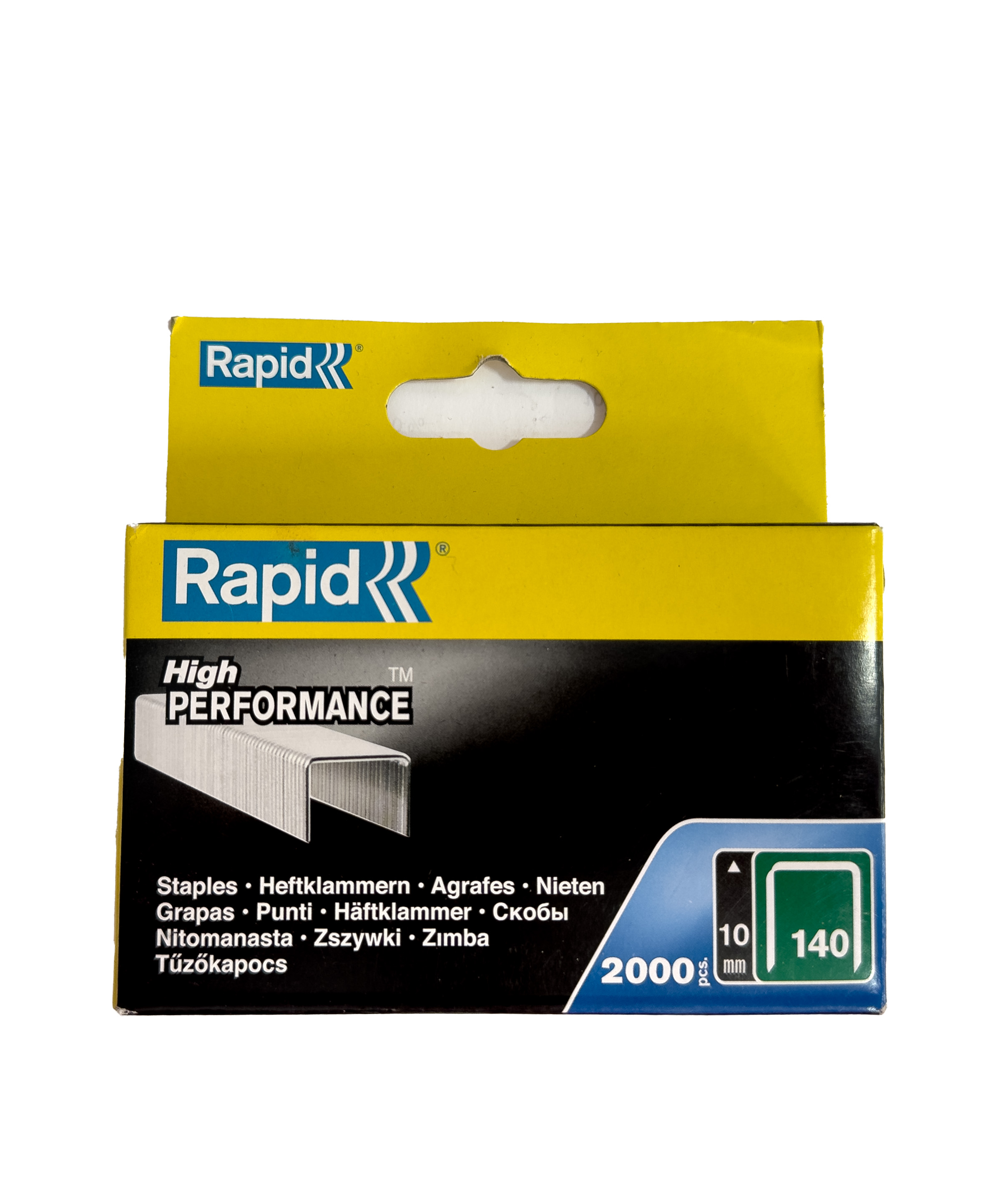 Kabės RAPID 140/10 (2000vnt.)