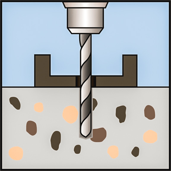 Betonsraigtis MMSplus-F 7,5x120/65/85  įl.gal.  TX40