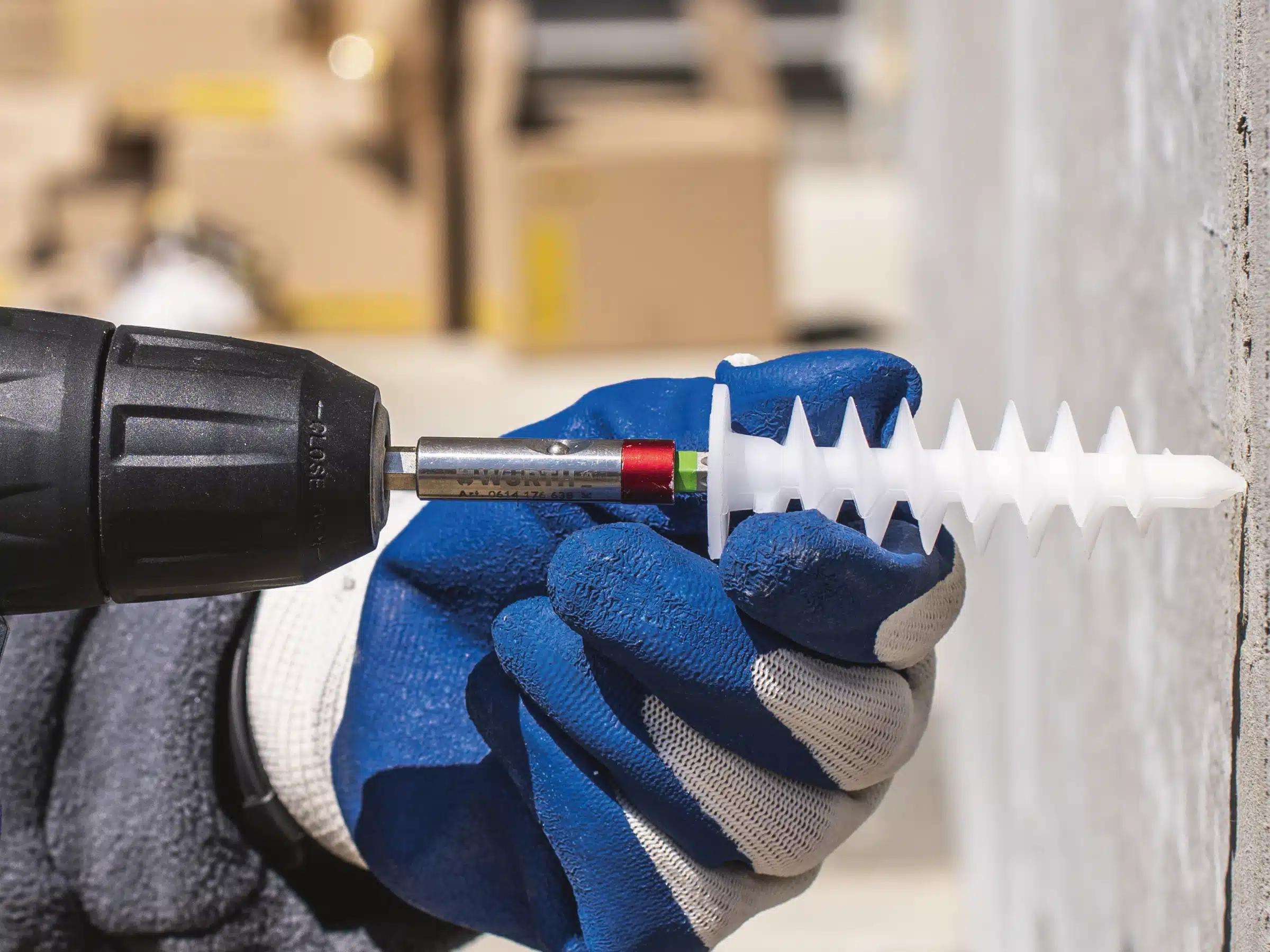 Kaištis spiralinis polistirolui ZP-SWT