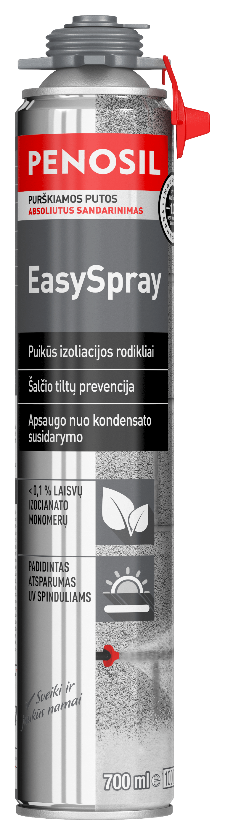 PENOSIL EasySpray Termoizoliacija - Balta, 700 ml