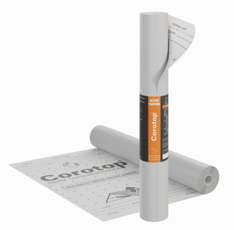 Garo izoliacinė plėvelė COROTOP Active Control (1,5x50m) 100g/m